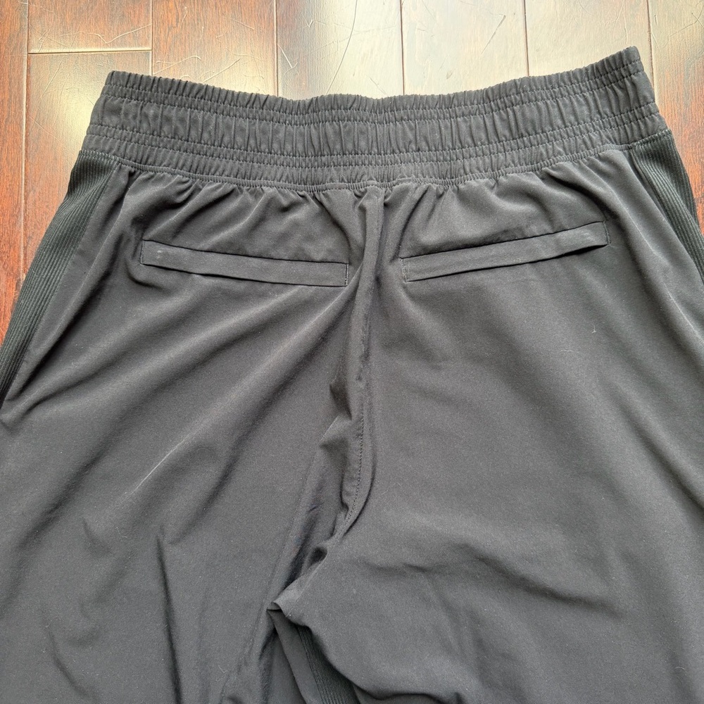 Athleta Brooklyn Jogger Pants Women Size 2 Black Stretch Zip Pocket Gym Active - Picture 6 of 9